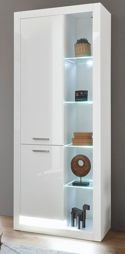 Vitrinenschrank weiß