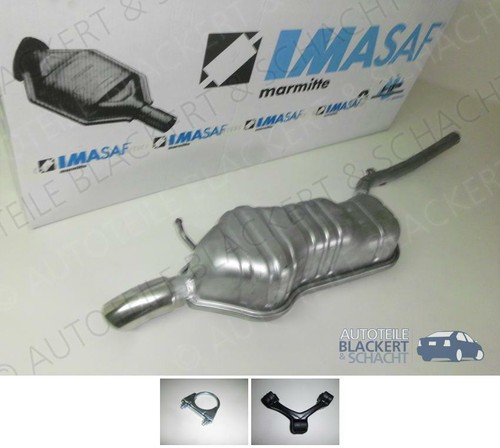 Imasaf auspuff endtopf - auspuff,