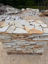 17 m 2 Mauersteine Trockenmauerstein Wasserbausteine Bruchstein Sandstein gelb