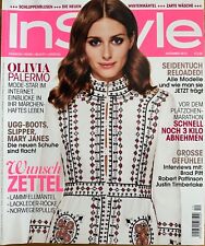 In Style - deutsche Ausgabe v. 2012 - Coverstory m. Olivia Palermo