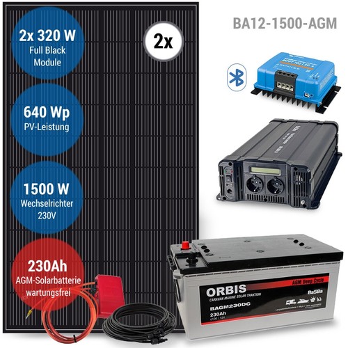 Solar inselanlage 1500w - solar-inselanlage,