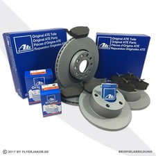 ATE Bremsscheiben + Beläge