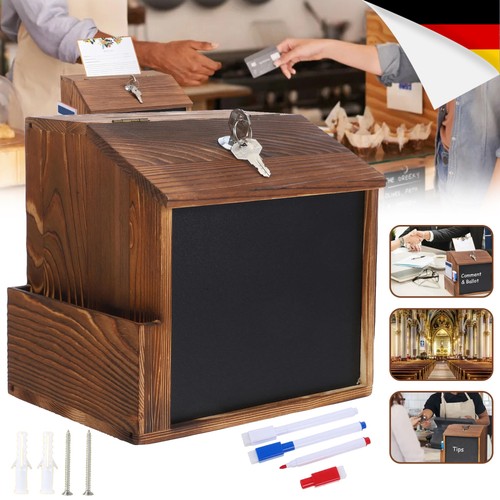 Spardose holz trinkgeldkasse - holz,