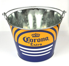 Corona Extra Bier USA Eiskübel Getränke Kühler Eimer Eisbehälter Ice Bucket gelb