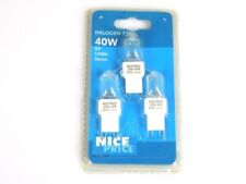 3x 40W Nice Price 3704 230V Halogen Stiftsockel G9 60mm 1500h Clear Leuchtmittel