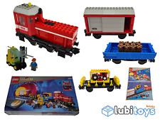 Lego® Eisenbahn Waggon 9V TRAIN 4563 SET Güterzug Lok / ENGINE WAGON ZUG