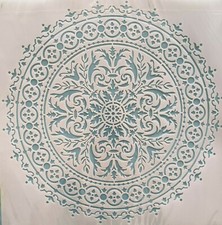 XL Schablone WIEDERVERWENDBAR! 50x50 cm / Mandala Möbel Vintage Malen Kreis Neu 