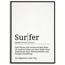 Surfer Poster Definition