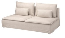 Neu IKEA SODERHAMN Bezug für 3-Sitzer Teil, Gransel natur, 505.190.71