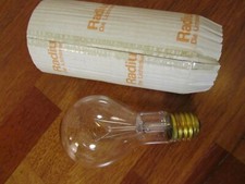 Radium Industrieglühlampe 300W, E40, unbenutzt, NOS, Vintage