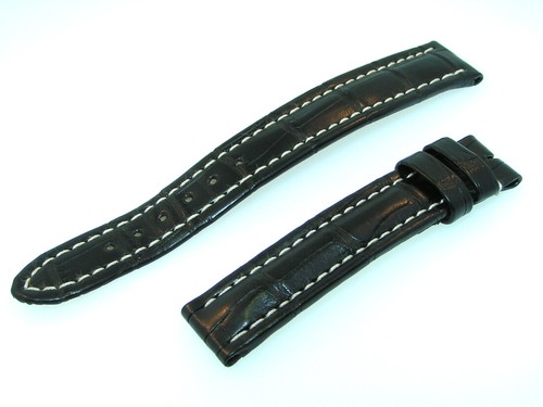 Breitling band 15mm - band, schwarz