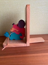 Buchstütze Holz Kinder Maus Puzzle