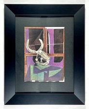 PIC - Kollotypie PICASSO 1. Auflage FMG 1948 Crown Stamp Verso Parsonage