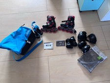 OXELO Inliner Größe 28-30 + Tasche + Protektoren + Socken