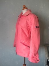 HEAD Skijacke Jacke hell orange Damen Vintage 70er 42 XL