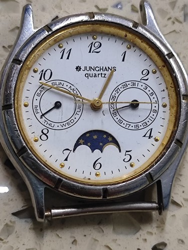 Vintage junghans moon face - vintage,