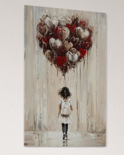 Leinwand bild balloon - leinwand,