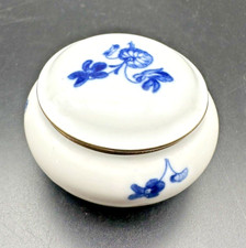 Meissen Dose Deckeldose blaue