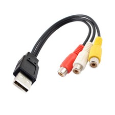 D43 USB auf Cinch Kabel Cinch