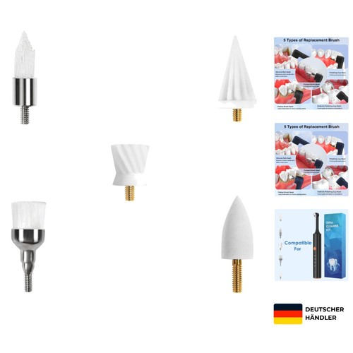 Zahnpolierer aufsatzset - zahnpolierer, 5