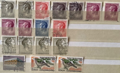Briefmarken luxemburg - briefmarken.,