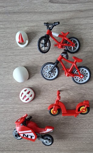 Playmobil fahrräder moped - fahrräder,,