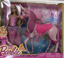 Barbie mit Einhorn Pferd OVP