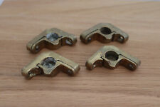 4x Teppichstangen-Halter Halterung für Stangen Treppenläufer Winkelöse Klappöse