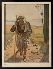 Seltener original Kunstdruck