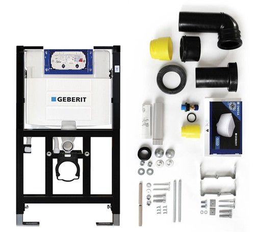 Vorwandelement mit geberit - mit,