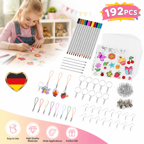 Schrumpffolie set 192 stück - set,