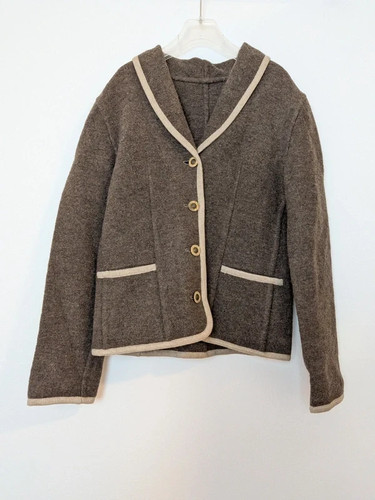 Vintage wolljacke walkjacke - vintage,