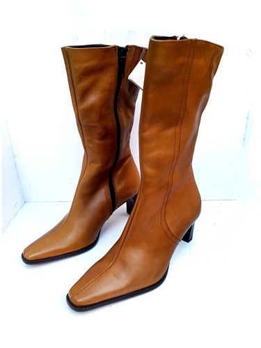 Vintage high boots echtleder - high,
