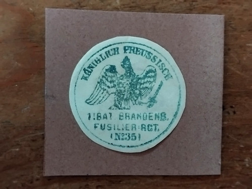 Siegelmarke militär 4772 - siegelmarke,