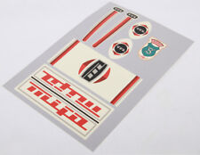 MIFA Decals Sticker Dekor rot 7-teilig Set 60er/70er DDR Klapprad Aufkleber