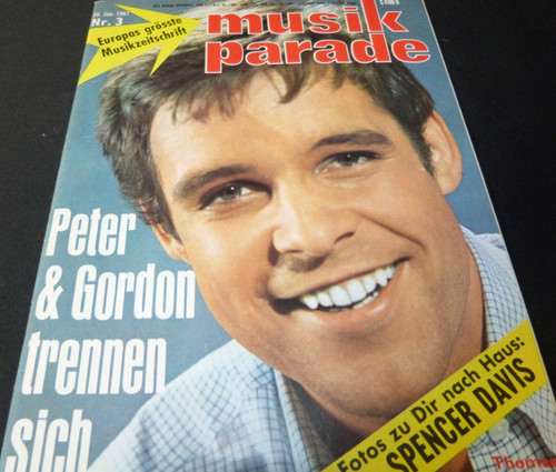 Musikparade 1967 spencer - nr.3/1967,