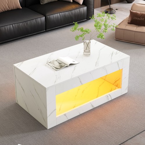 Modern led couchtisch - modern,
