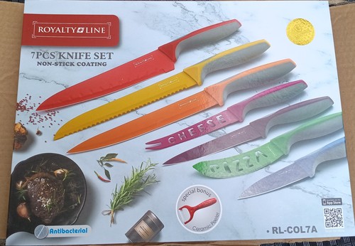 Messerset bunt messer 1 - messerset, +