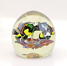 Briefbeschwerer Paperweight XXL dunkle Blumen OG-25026