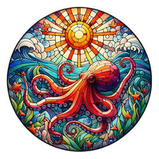 Wandtattoo Aufkleber Octopus