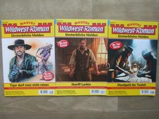 3 STK. NEUE WILDWEST-ROMAN