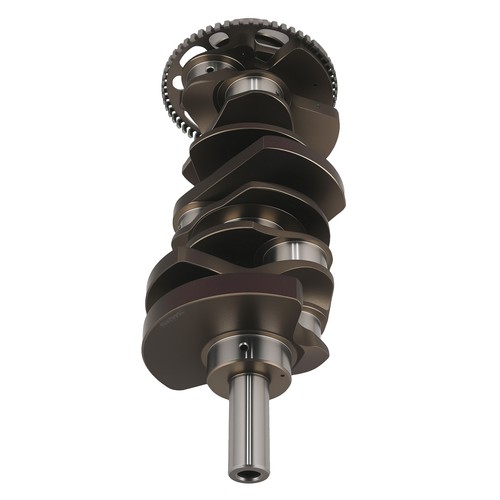 Engine crankshaft for - engine, maserati