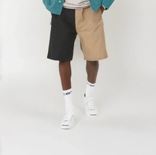 CARHARTT WIP VALIANT 4 SHORT Ripstop 6.5oz I029118 Black Rinsed L Neu 