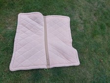 Voltigier Unterlage Pad atmungsaktiv beige 80 x 78 cm