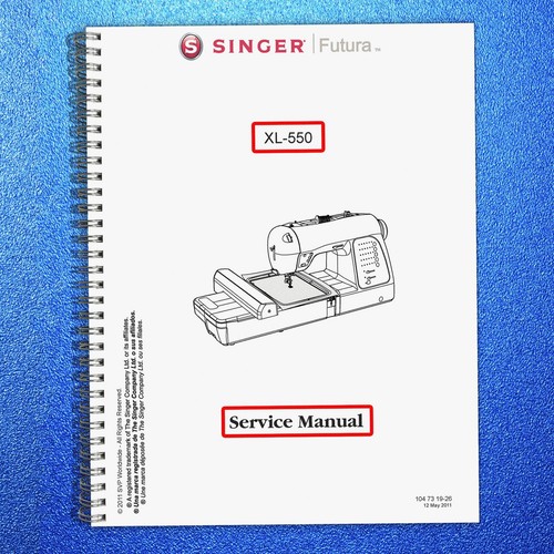 Singer 550 xl550 - singer, service