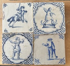 Fliese Kachel antik alt antique dutch tile tuile tegel Niederlande Delft Art