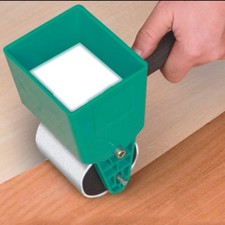 Leimwalze Leimroller Kleberoller Klebemaschine, aus Kunststoff, ca. 24 x 11 cm