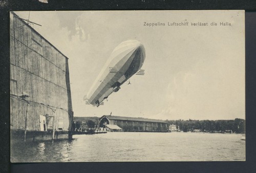 Ansichtskarte zeppelin - ansichtskarte,