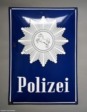 ALTES Emailschild - Polizei -