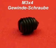 Nadelschraube M3x4
